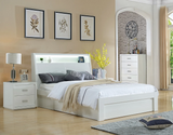 Chicago Storage Bed - White