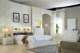 Norman Storage Bed - White