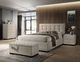 Bondi Bed Suite in Beige with Bedsides and Tallboy and Blanket Box
