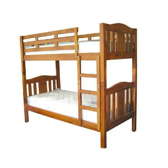 Adelaide Single Timber Bunk Bed in Oak