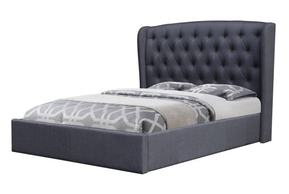 D'Oro Upholstered Fabric Bed
