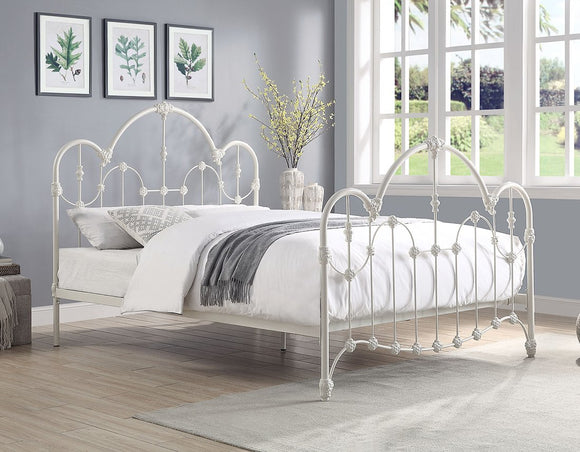 Normandy Cast-Iron Bed.