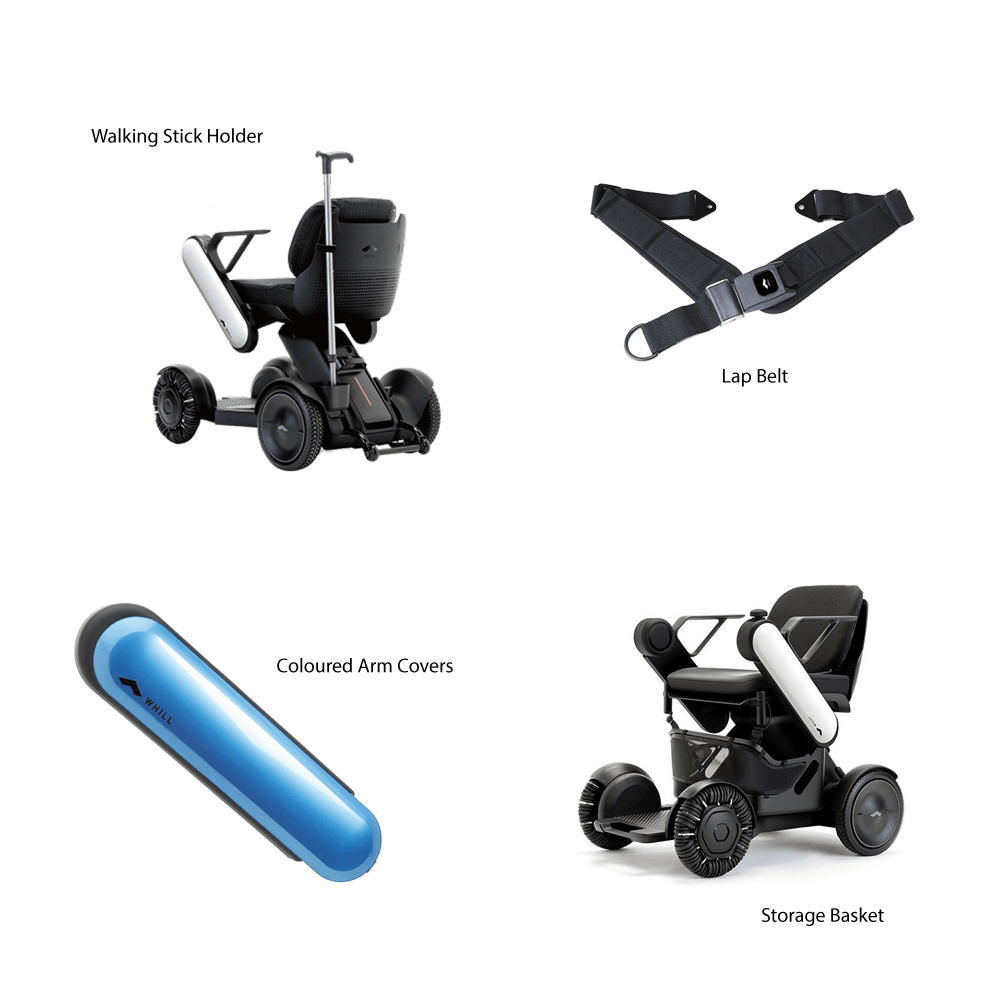 WHILL Model Ci Power Wheelchair Accessories Sleep Doctor Echuca